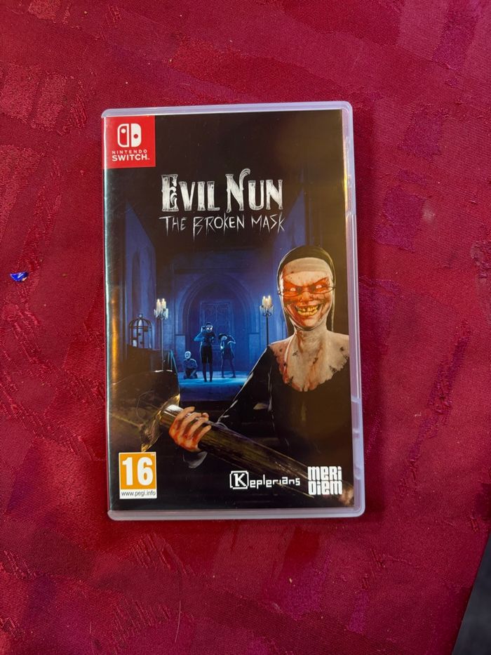 Jeu switch Evil Nun The Broken Mask