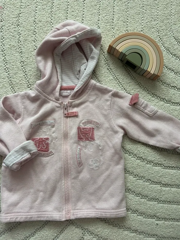Petite veste capuche
