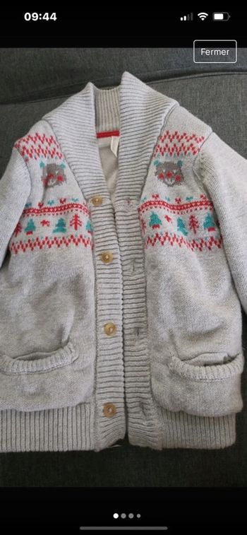 Gilet orchestra neuf taille 6 mois