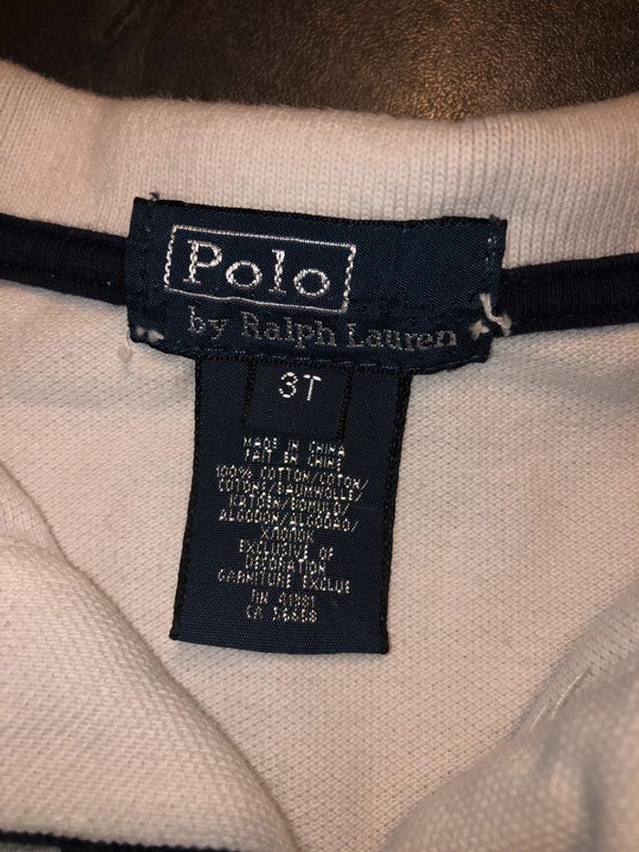Polo#ML#Ralph Lauren#taille 3 ans - photo numéro 3