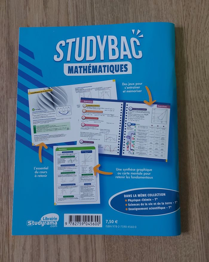 StudyBac - Mathématiques - Tle - photo numéro 2