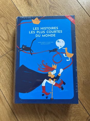 Livre jeu « les histoires les plus courtes du monde »