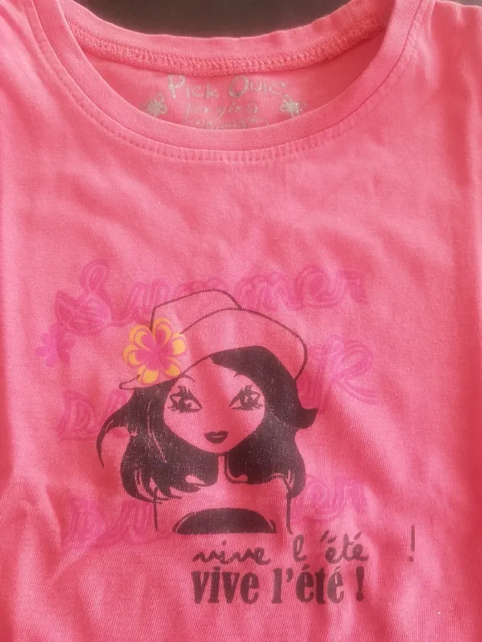 Tee shirt sans manches Pick Ouic 3 ans - photo numéro 2