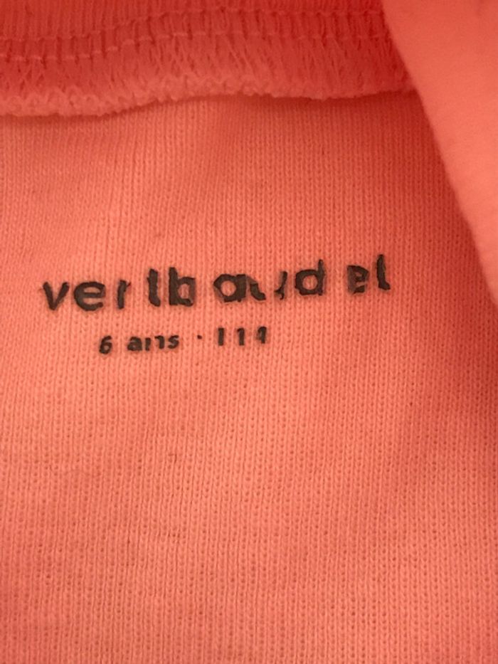 T-shirts col roulé Saumon 6 Ans - photo numéro 4