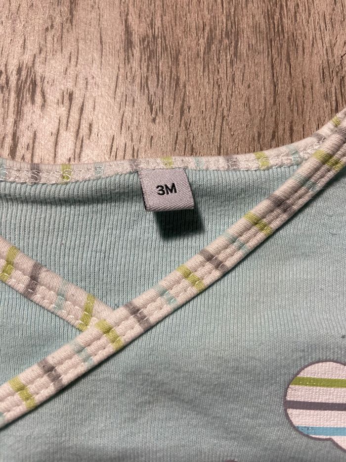 Body manches longues bleu - photo numéro 2