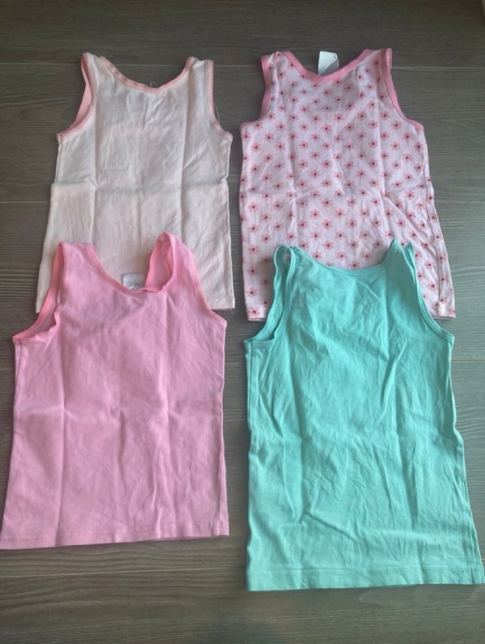Lot de 4 maillots de corps 3 ans - photo numéro 3