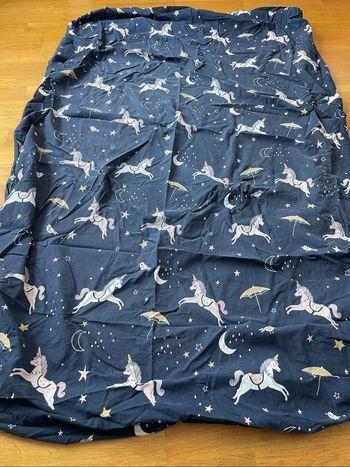 Drap housse licorne lit évolutif verbaudet q ses à