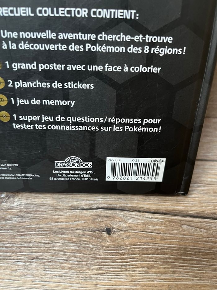 Livre Pokémon sans stickers - photo numéro 3