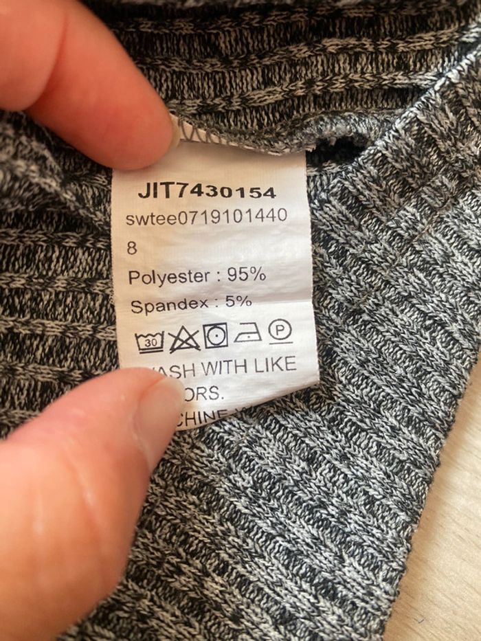 Pull gris Shein - photo numéro 3