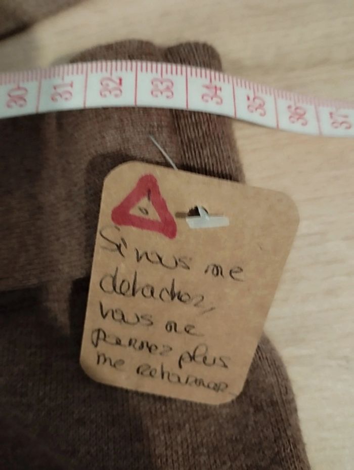 Ensemble brun muscade taille 38 - photo numéro 12