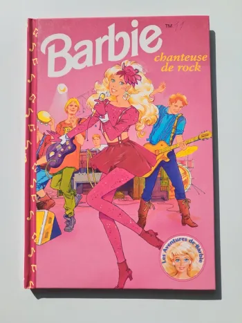 Livre Barbie Chanteuse de Rock
