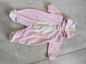 Combinaison à capuche bébé fille