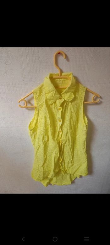 Chemise sans manches