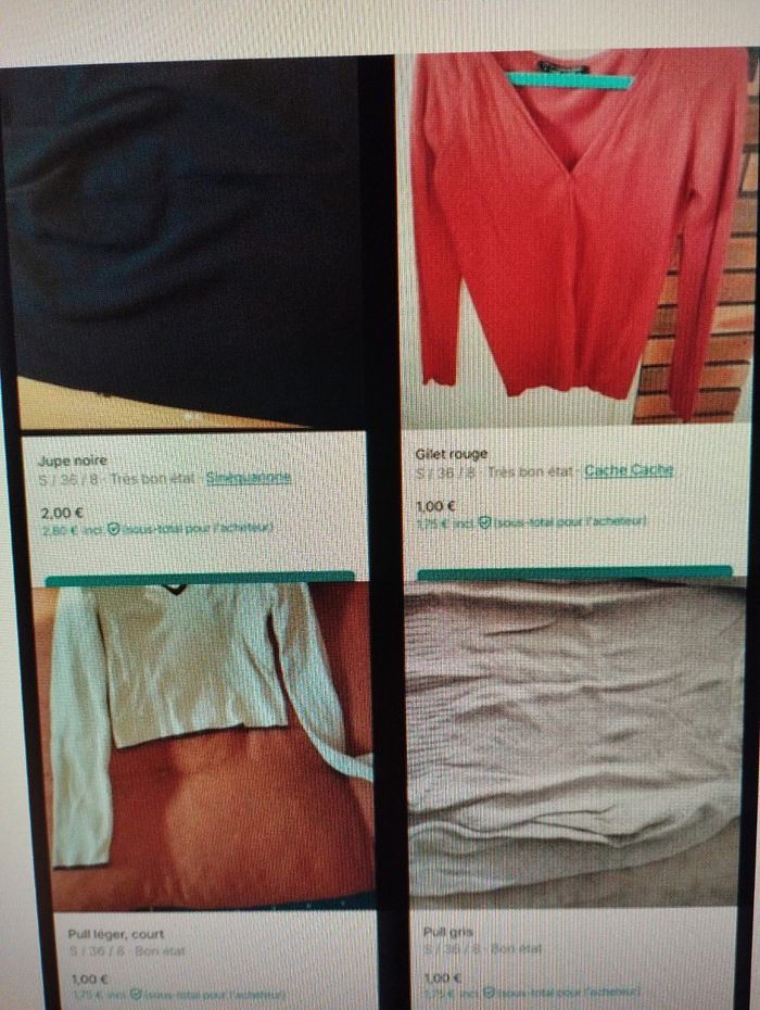 Lot 28 pièces vêtements taille 36 - photo numéro 4