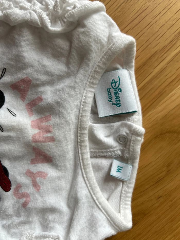 Disney baby - T-shirt manches longues fille Mickey et Minnie - photo numéro 3