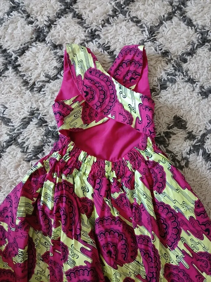 Jolie Robe d'été fille Taille 6 ans🌿💝 - photo numéro 4