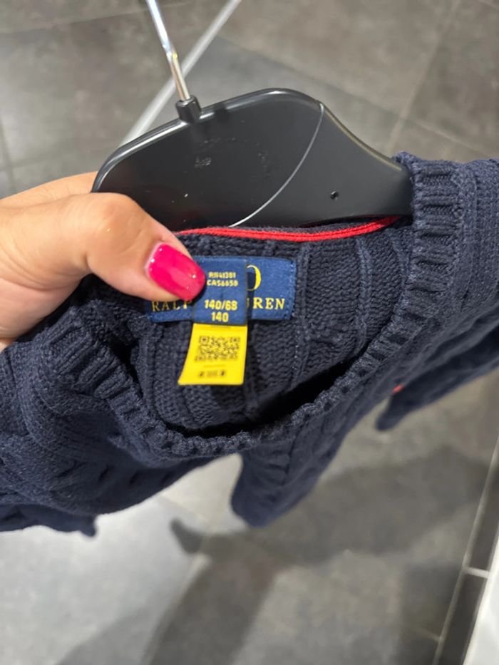 Pull en coton torsade Ralph Lauren - photo numéro 5