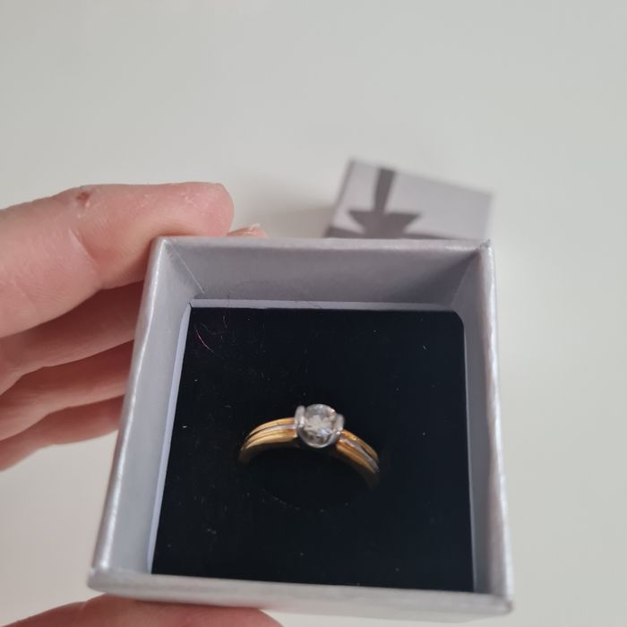 Belle bague en plaque or - photo numéro 5