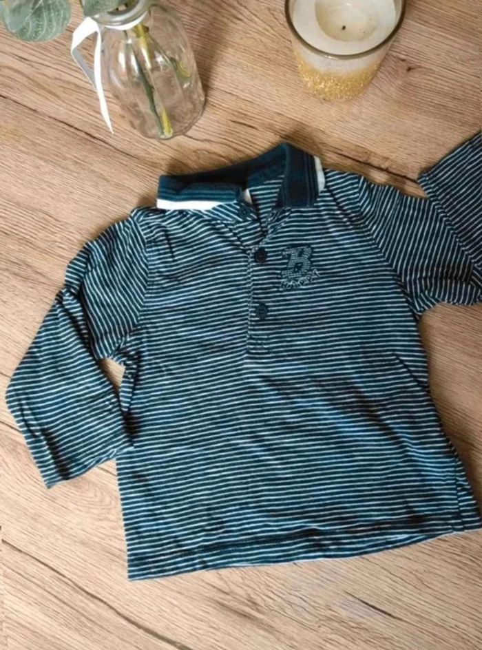 Polo  tape à  l'oeil  18  mois - photo numéro 2