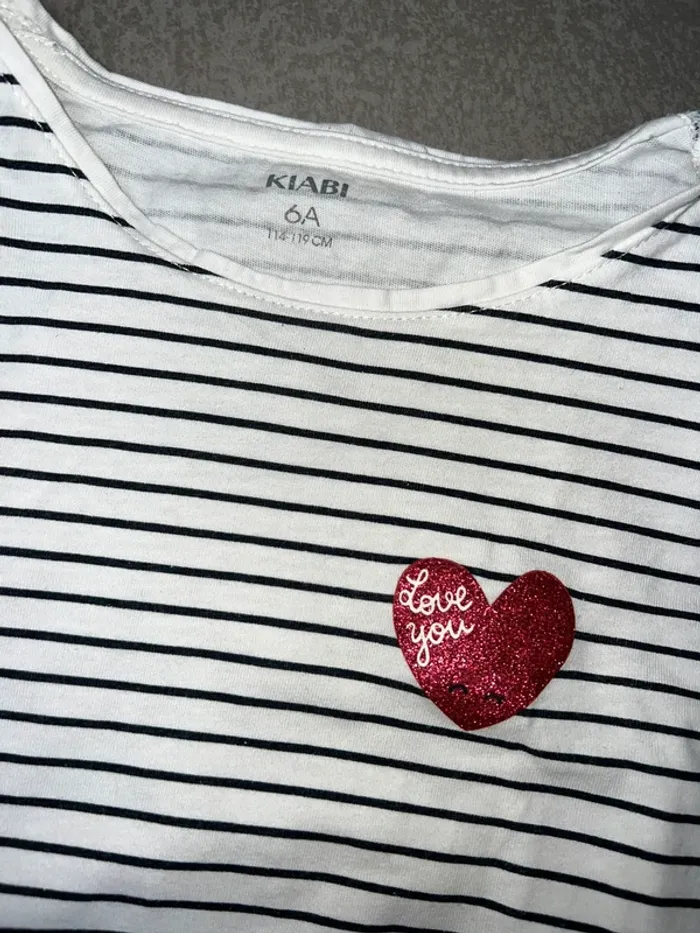 T shirt marinière - photo numéro 2