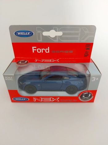 Ford  mustang   2015 - bleu