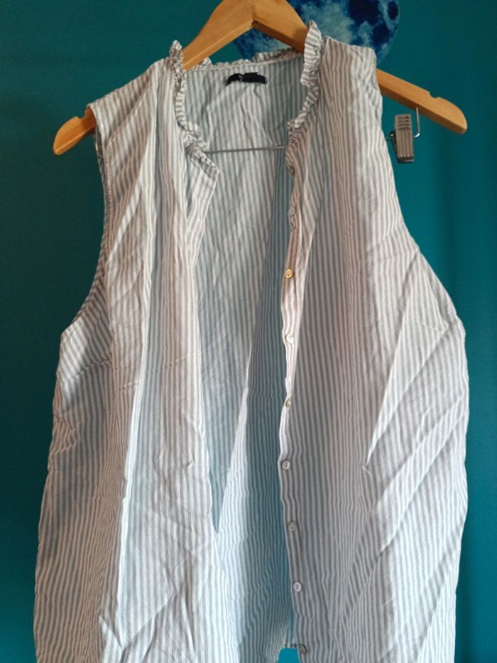 Débardeur chemise - photo numéro 2