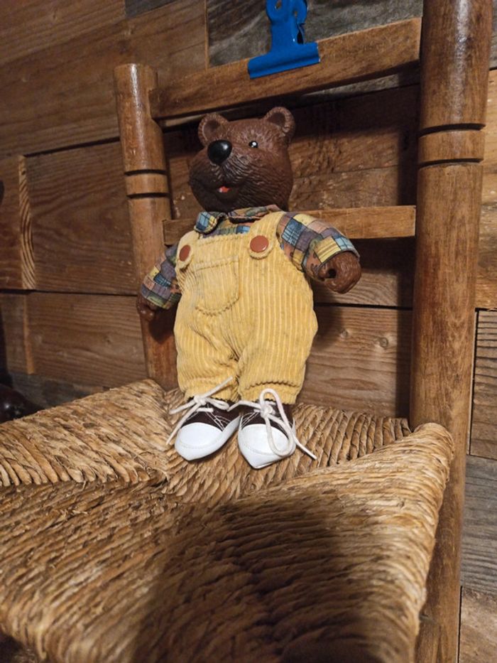 Peluche ours les copains de la forêt berchet tbe - photo numéro 3