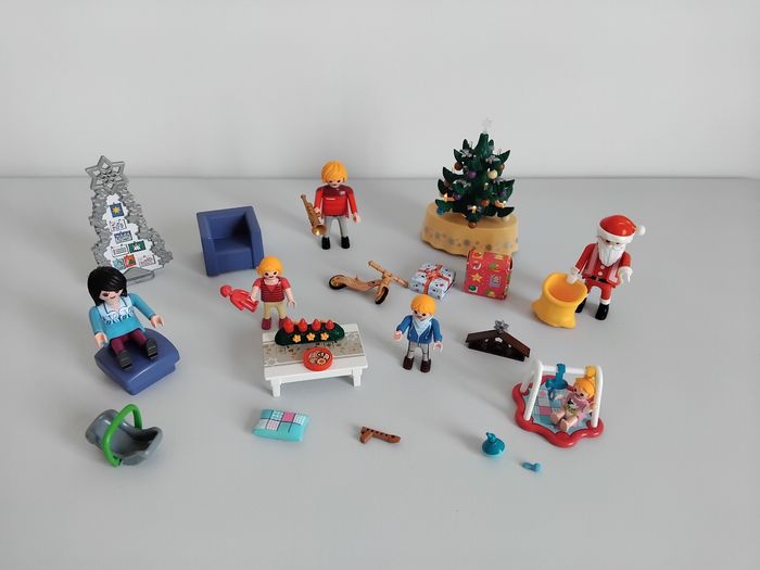 PLAYMOBIL Salon Sapin  Père Noël 🎅