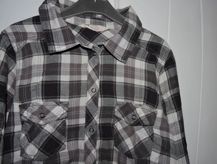 Chemise à carreaux H&M - photo numéro 2