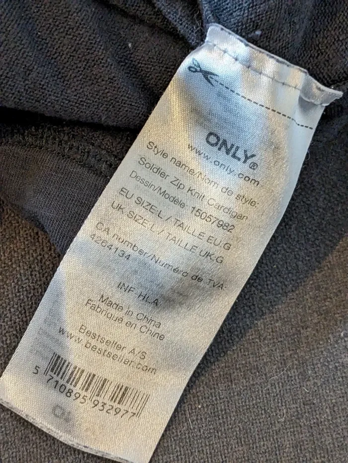 Veste Only fine - gris anthracite - photo numéro 5