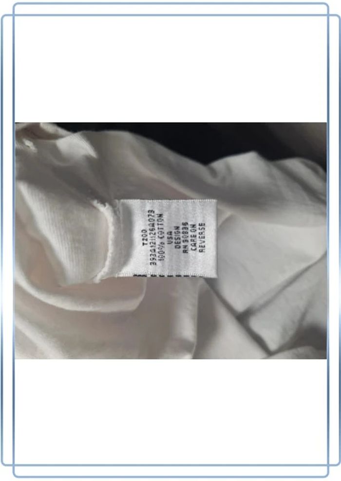 tee shirt homme blanc et noir / taille L / borderlands 2 (449) - photo numéro 9