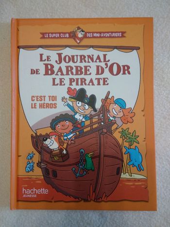 Livre Le journal de Barbe d'or Le Pirate