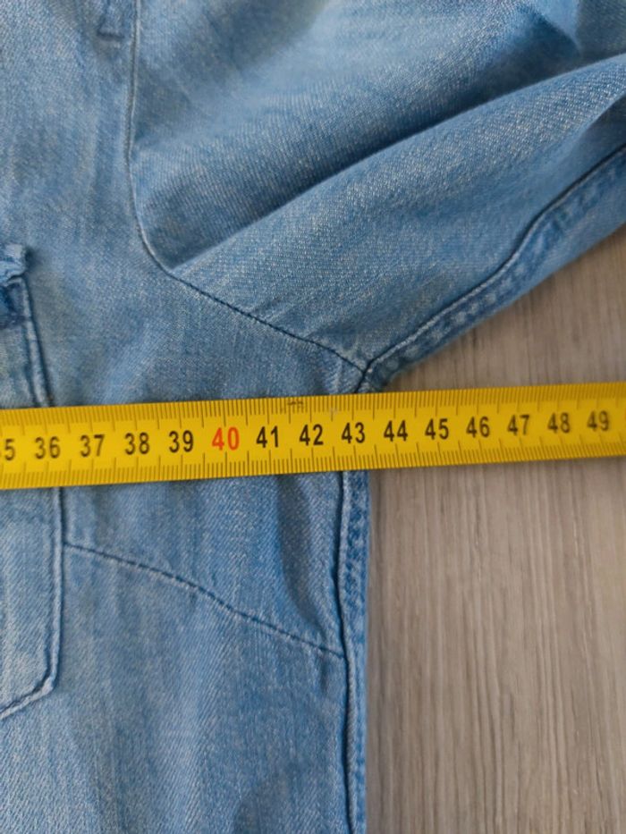 Chemise en jeans H&M taille 34 / XS - photo numéro 6