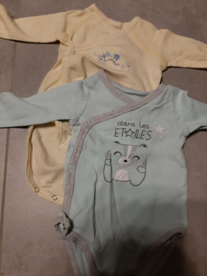 Lot pyjamas bodies 3 mois hiver - photo numéro 8