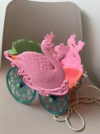 Carrosse barbie vintage 2002 - Lac des cygnes 