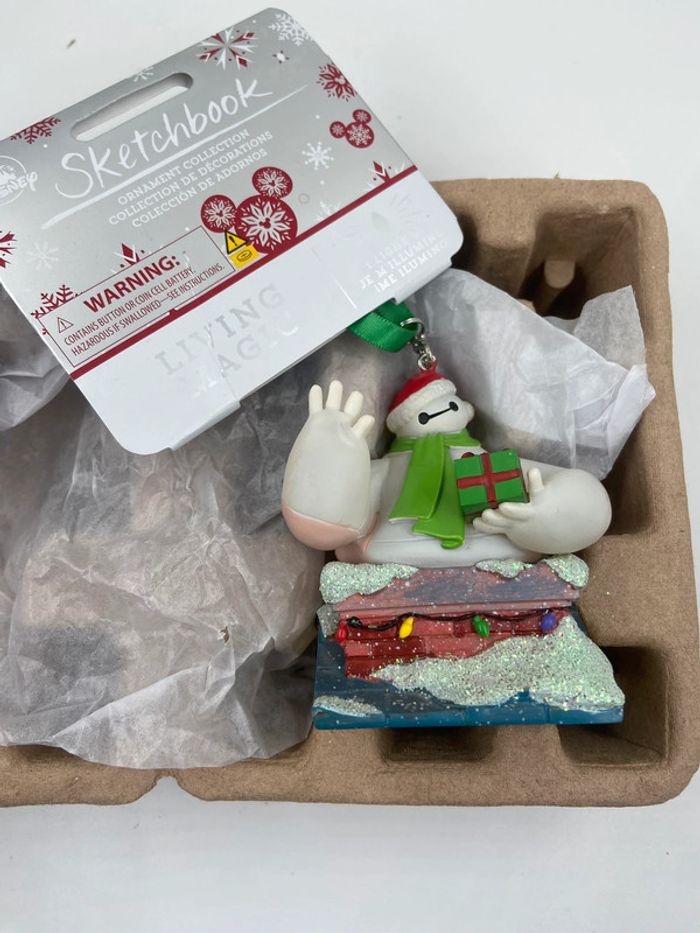 Décoration de Noël lumineuse Disney Sketchbook Big Hero 6 Baymax / Boule Disney - photo numéro 3