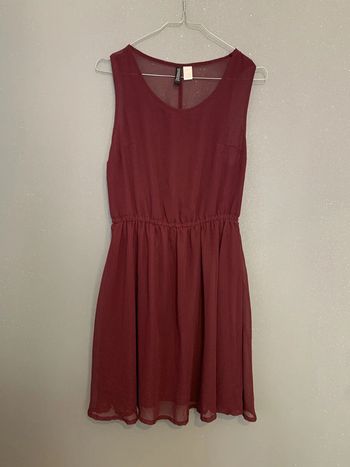 Robe Bordeaux Divided By H&M T36