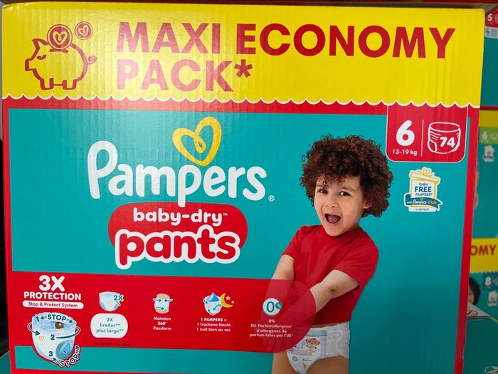 Pampers baby dry pants taille 6 - photo numéro 1