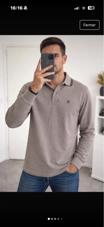 Certitude 1881, ce qui est une marque moyenne à haut de gamme taille L L• Très bon état • Cerruti 1881