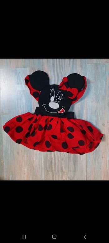 Robe minnie 6 mois
