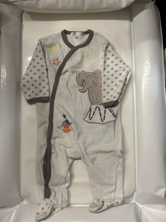 2 pyjamas hiver velours - photo numéro 2