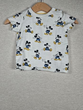 T-shirt manche courte Mickey C&A 3-6 mois 68 cm 