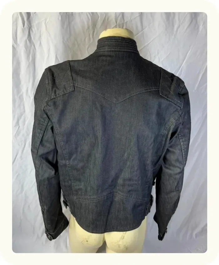 Veste en jean biker homme Levi's Taille L - photo numéro 6
