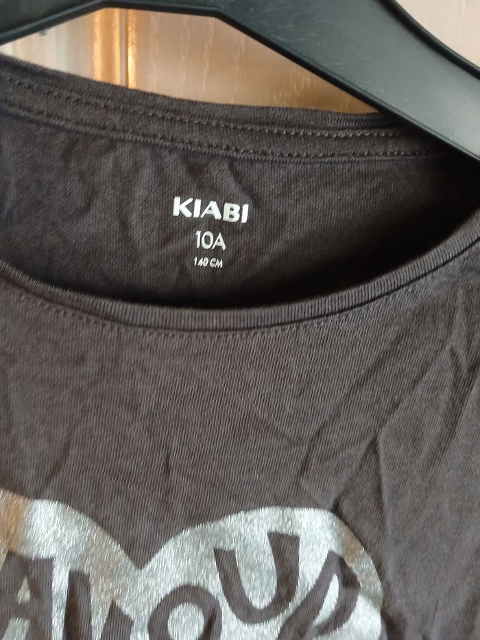 Tee-shirt manches longues 10 ans Kiabi - photo numéro 3