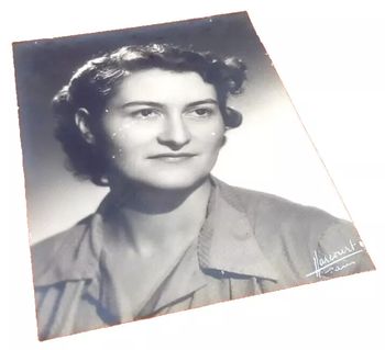 Années 1950  Portrait tirage argentique Harcourt Paris