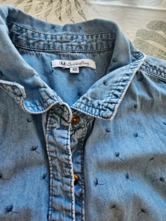 Chemise style jean - photo numéro 2