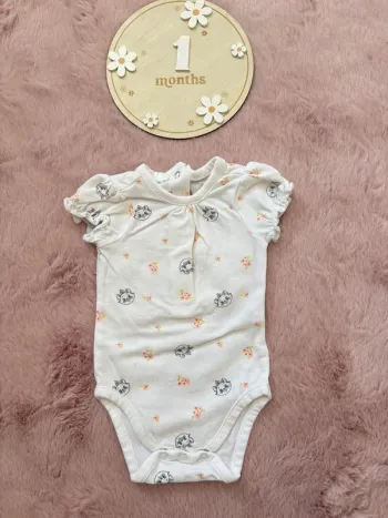 Bodys manche courte marie 1 mois