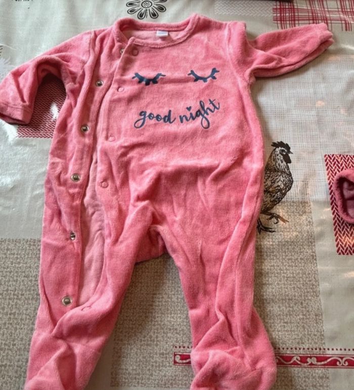 Pyjama fille 01 mois - photo numéro 3