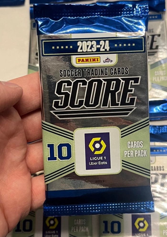 Booster de cartes Panini Foot Ligue 1 Score 2023/2024