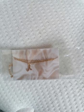 Collier avec initiale A